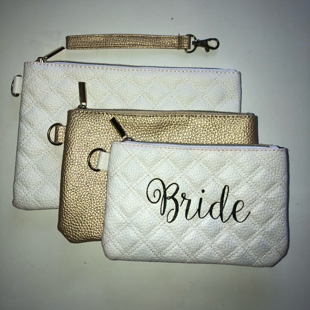 BRIDE clutches wristlet